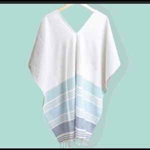 NWT Tribe Alive FESTIVAL Caftan Kimono Poncho OS